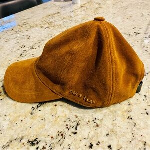 Brand new rag & bone suede baseball cap!